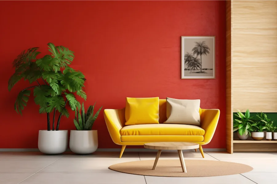 Warna Terang Pada Desain Interior Rumah
