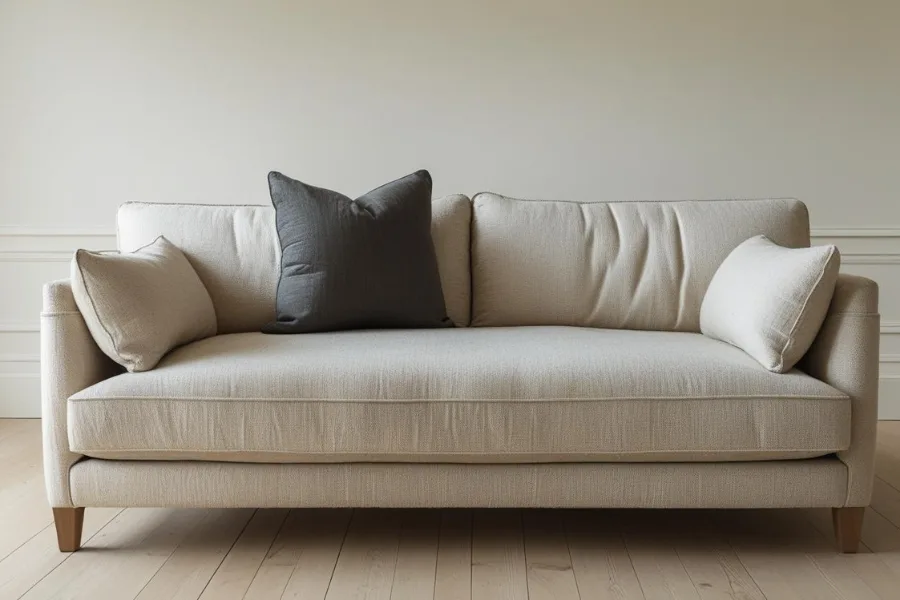 Tren sofa ruang tamu minimalis terbaru 2025 yang tersedia di furniture terdekat