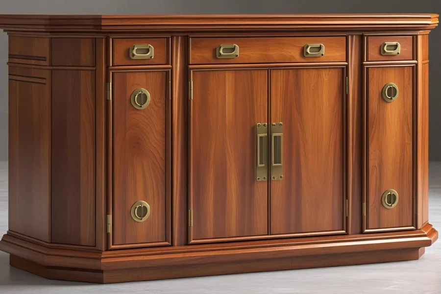 Kabinet TV Retro Custom Furniture Jakarta