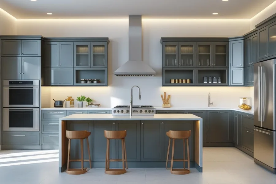 sesuaikan desain kitchen set