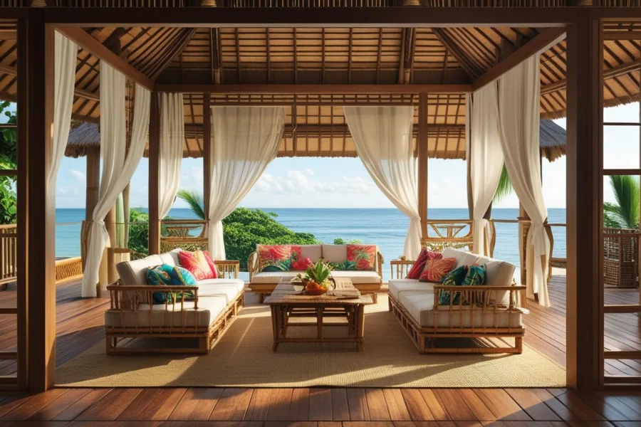 Sirkulasi Udara Optimal Wujudkan Desain Interior Bali