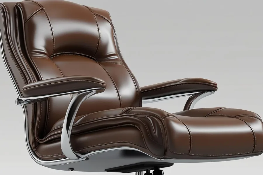 Kursi kantor ergonomis dengan sandaran tinggi dari furniture terdekat