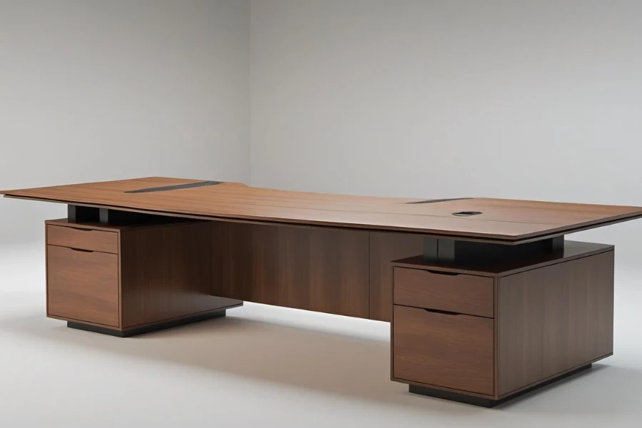 Meja kerja ergonomis bergaya elegan dari furniture terdekat