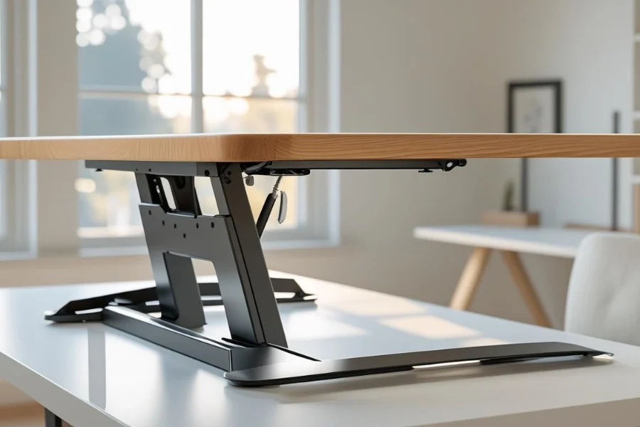 Standing desk converter modern dari furniture terdekat