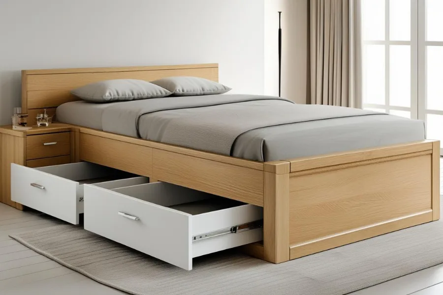 Tempat tidur platform modern dari rekomendasi furniture terdekat