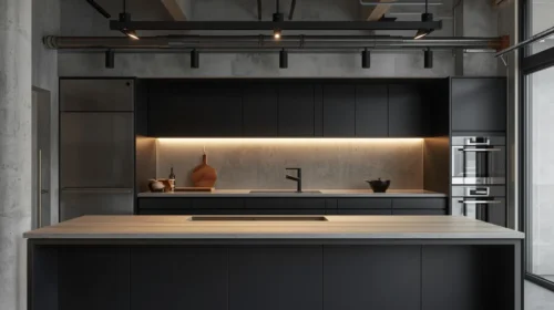 Dapur Minimalis Industrial