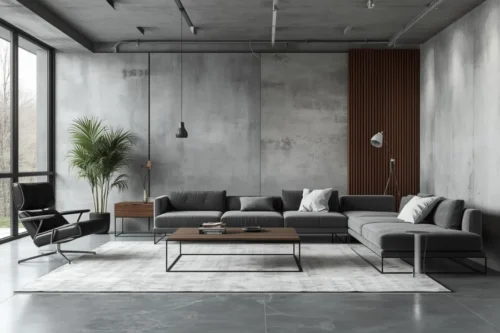 Perpaduan Industrial Minimalis