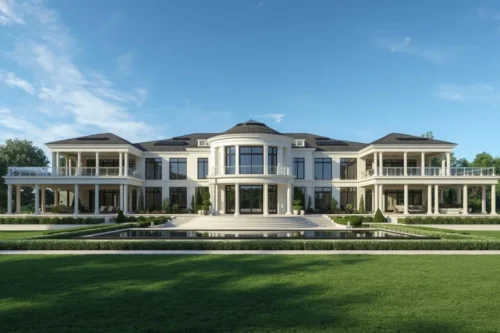 Desain rumah mewah besar