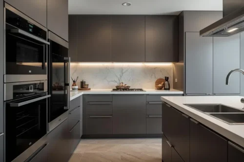 peralatan built-in untuk kesan rapi