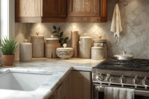 sentuhan dekoratif yang subtil