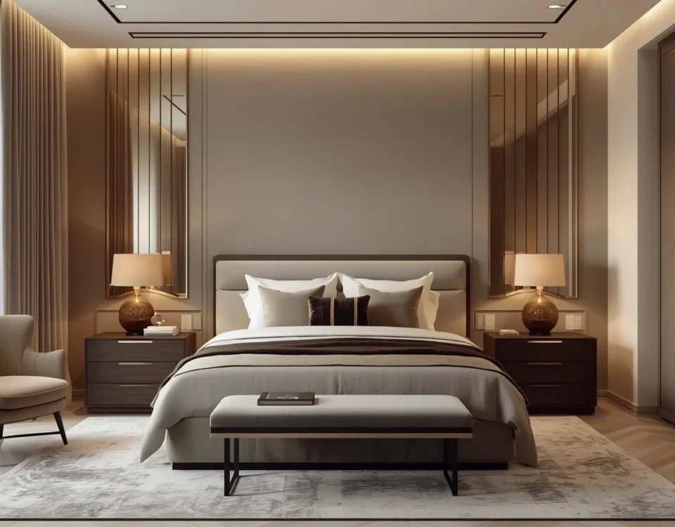 Dekorasi Desain Kamar Tidur Low Budget Tapi Mewah