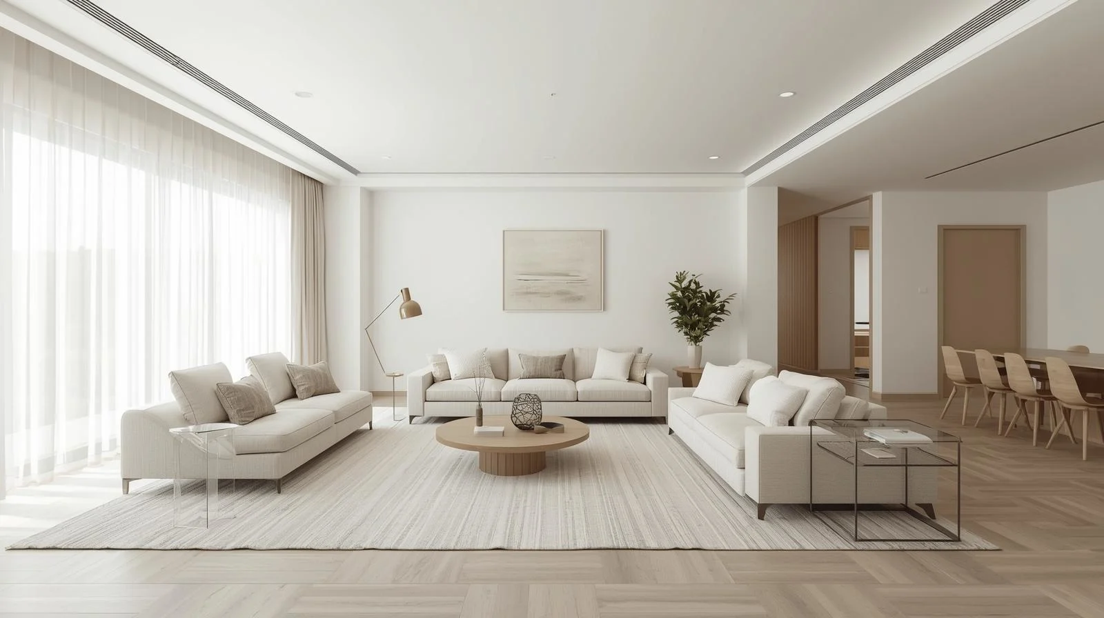 Inspirasi Desain Ruang Keluarga Minimalis Bikin Luas