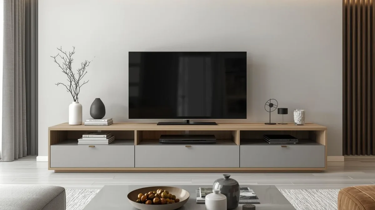 Inspirasi Meja TV Minimalis untuk Ruang Keluarga