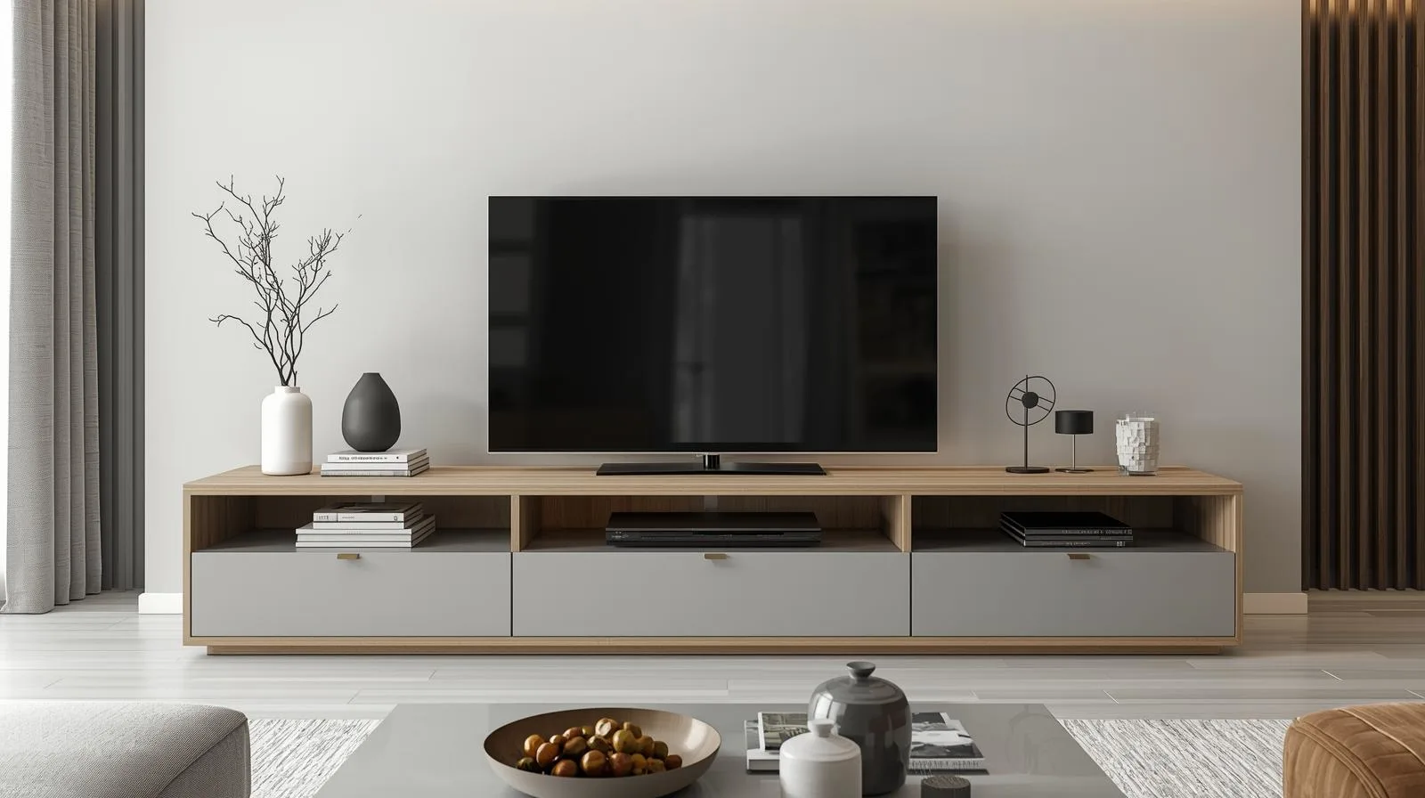 Inspirasi Meja TV Minimalis untuk Ruang Keluarga