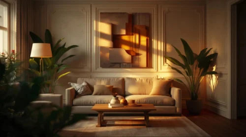 Kombinasi Cahaya Warm