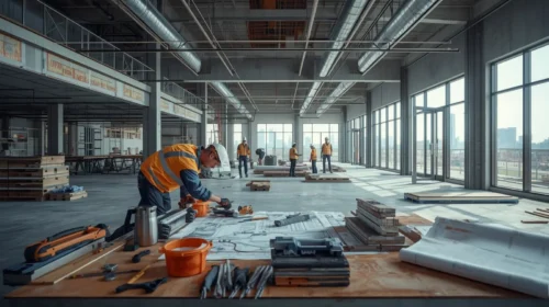 Proses Kerja Kontraktor Modern