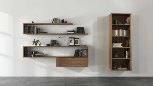 Rak Dinding dan Storage Vertikal