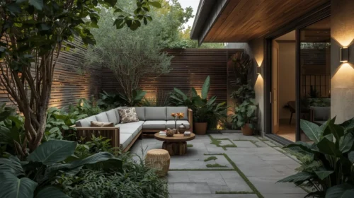 Sentuhan Alam pada Desain Teras Rumah