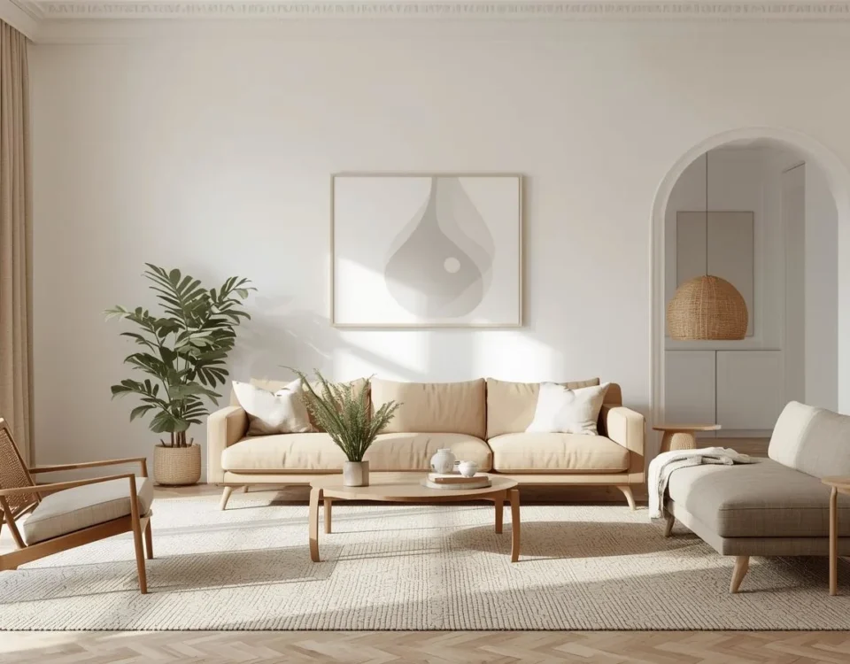 Tren Desain Ruang Keluarga Minimalis Scandinavian