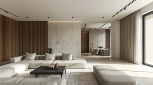 Palet Warna Netral dan Monokrom