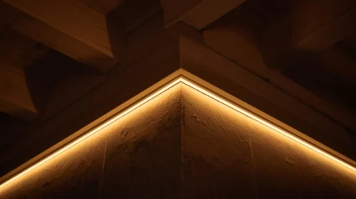 Pencahayaan LED Strip Tersembunyi