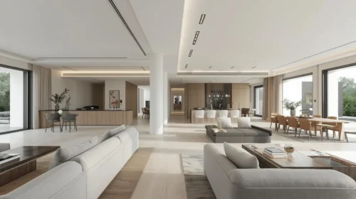 Penerapan Open Plan Layout