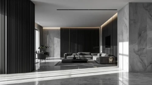 Permainan Warna Monokrom yang Elegan