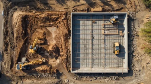 Persiapan Lahan dan Pondasi