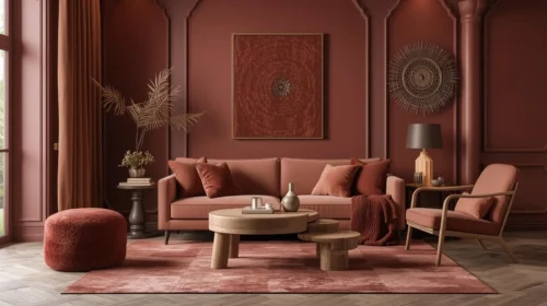 Pilih Palet Warna Merah Marun atau Terakota