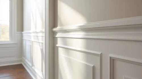 Aksen Wall Moulding Bergaya Klasik Modern