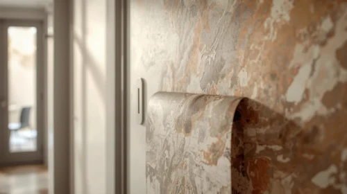 Aplikasi Wallpaper dengan Motif Abstrak atau Terrazzo