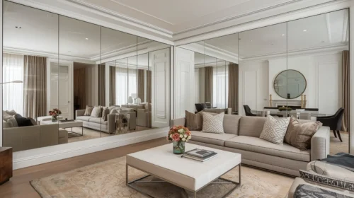 Cermin Besar untuk Efek Ruang Luas