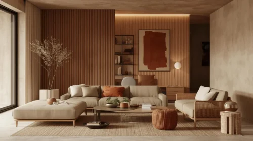 Palet Warna Earth Tone yang Hangat