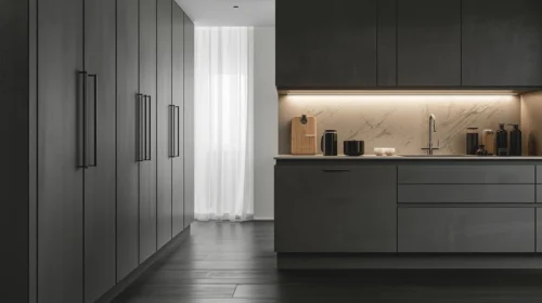 Penerapan Konsep Handleless (Tanpa Gagang)