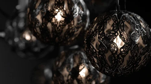 Warna Monokrom dan Metalik Dof