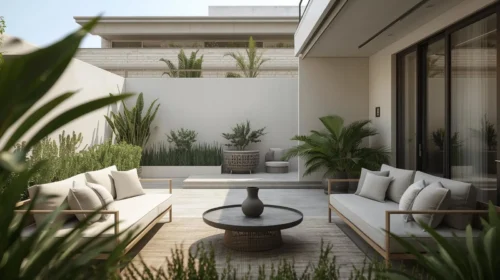 Area Teras Sebagai Ruang Relaksasi