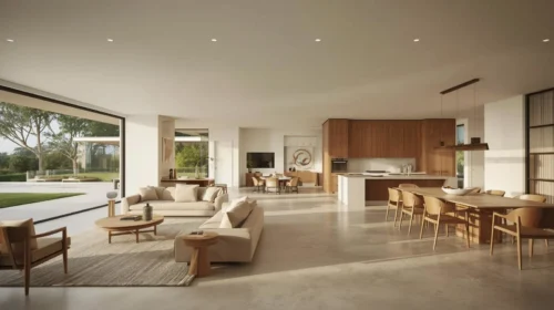 Konsep Open Plan yang Lapang