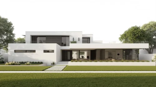 Model Rumah Tingkat Minimalis Split Level