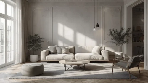 Palet Warna Monokromatik atau Netral