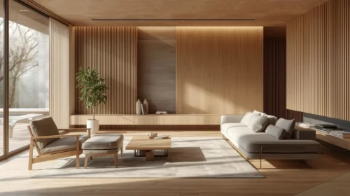 Penggunaan Material Kayu Alami