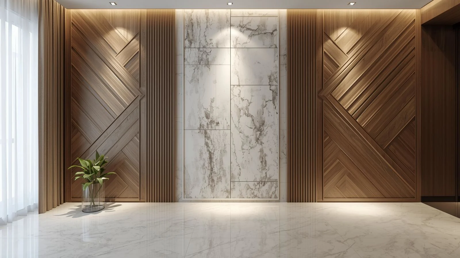 Solusi Dinding Cantik dengan Desain Wall Panel