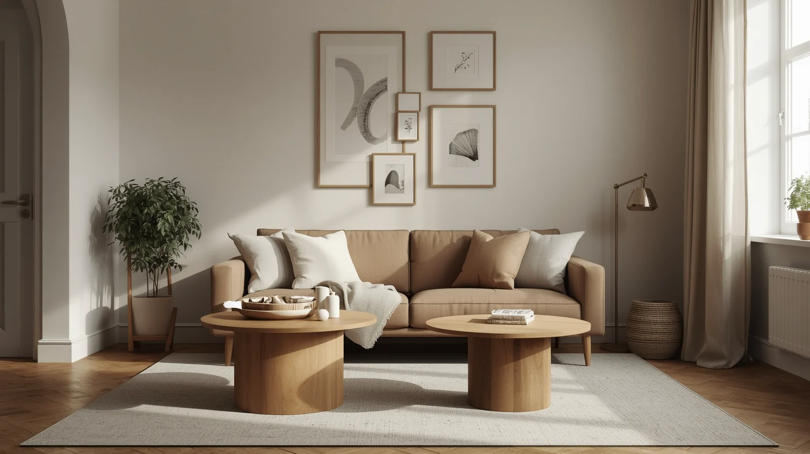 Ide Dekorasi Rumah dengan Meja Kayu Minimalis