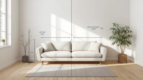 Sesuaikan Skala Sofa dengan Luas Ruangan