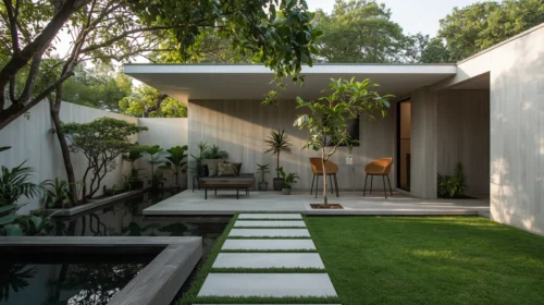 Taman Rumah Minimalis