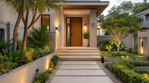 Memilih Desain Taman Depan Rumah yang Tepat