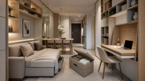 Pemilihan Furnitur Multifungsi