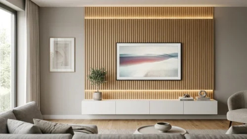 Backdrop TV Minimalis