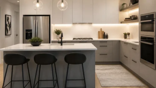 Dapur Minimalis Bentuk L