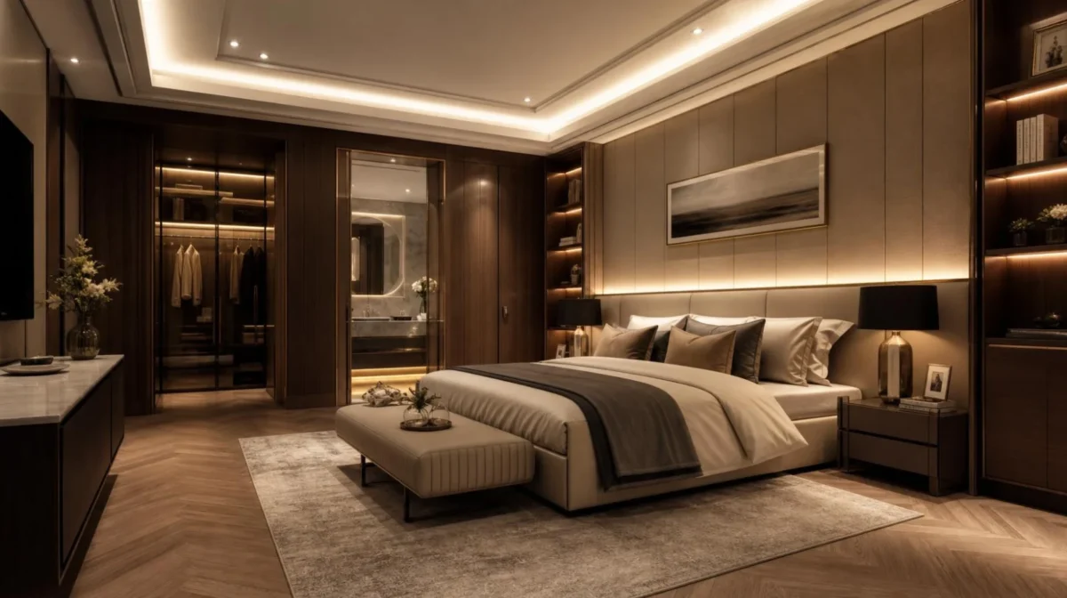 Inspirasi Kamar Mewah dan Elegan dari Romeesa Design