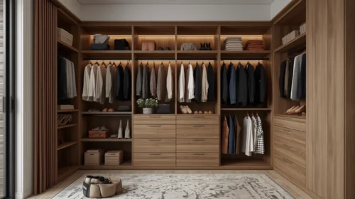 Walk-In Closet Minimalis